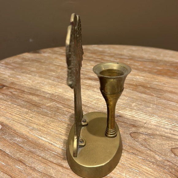 Brass Angel Candle Holder - Picture 7 of 15